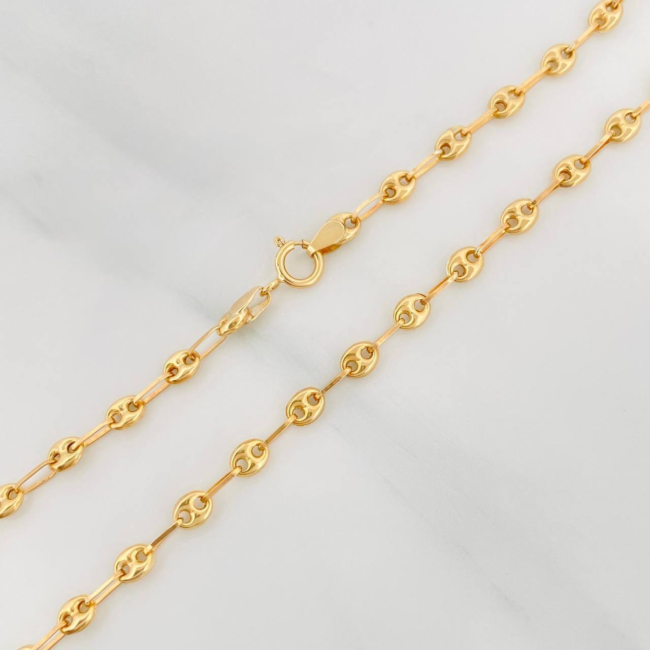 Cadena GC 4.95g / 50cm / 3.12mm Oro Amarillo 18K