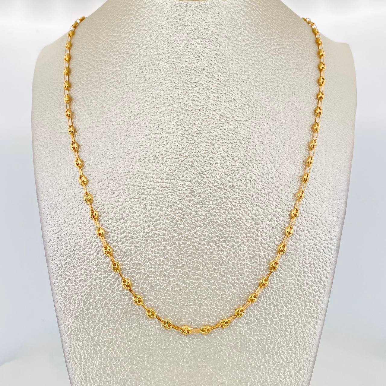 Cadena GC 4.85g / 50cm / 3.08mm Oro Amarillo 18K