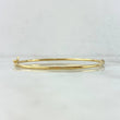 Pulso Aro 2.7gr / 18cm / Liso Oro Amarillo +4 ©