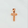 Dije Cruz 1 g / 2.1 cm Oro Rosa 18K