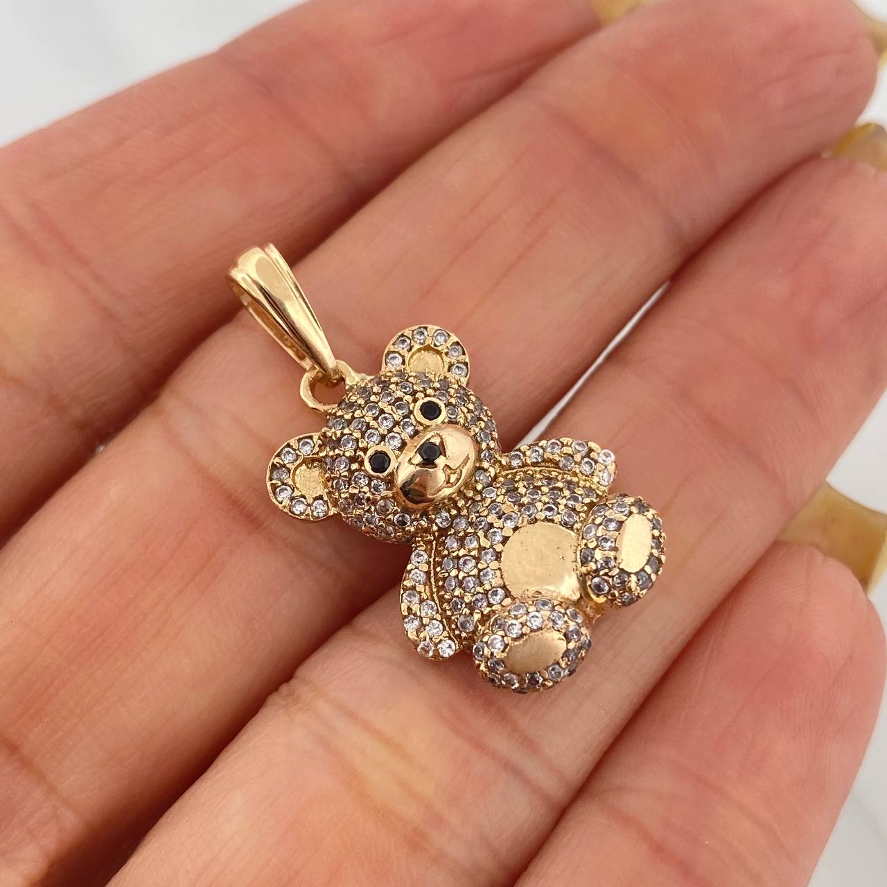 Dije Oso 3.8 g / 3 cm Oro Amarillo 18K