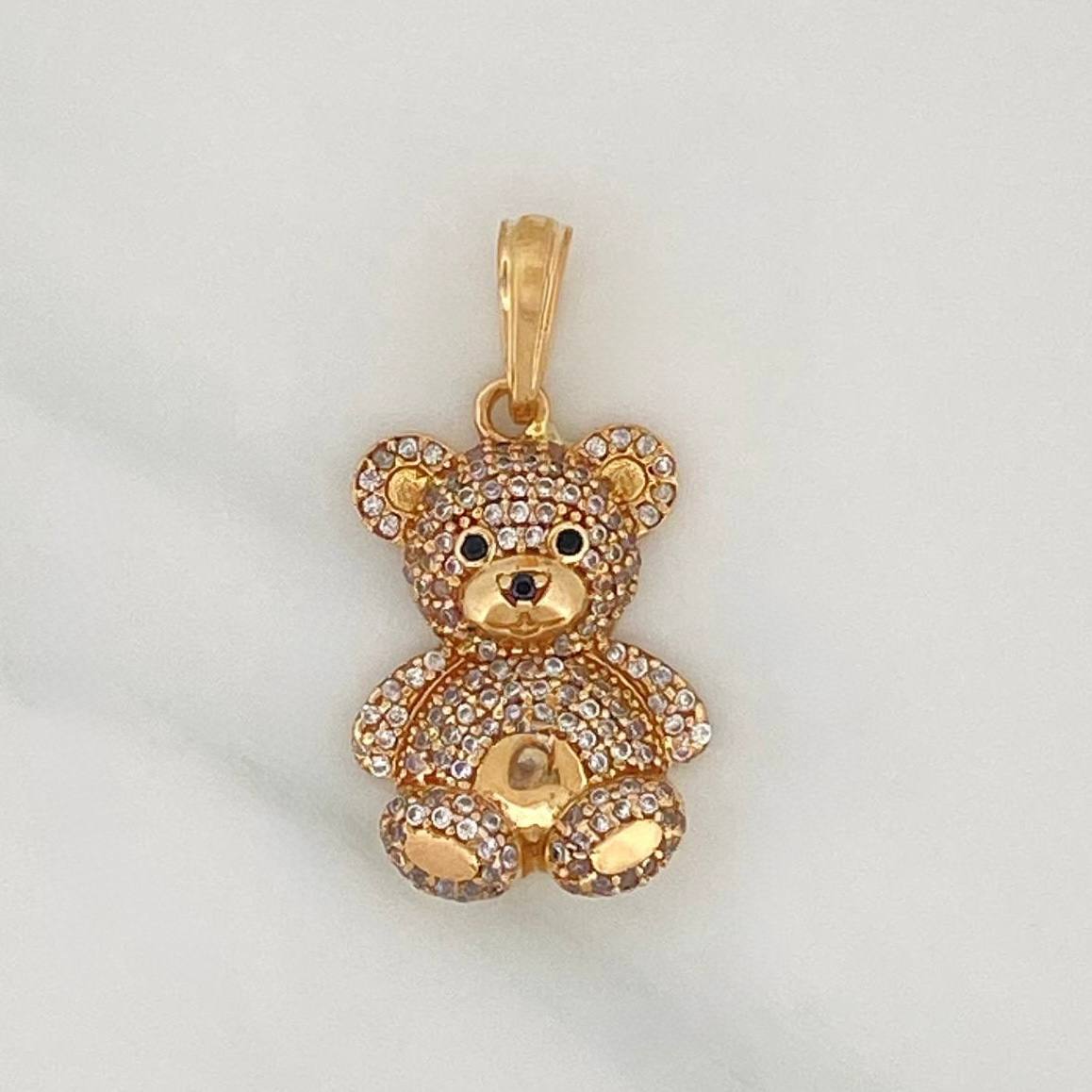 Dije Oso 3.8 g / 3 cm Oro Amarillo 18K