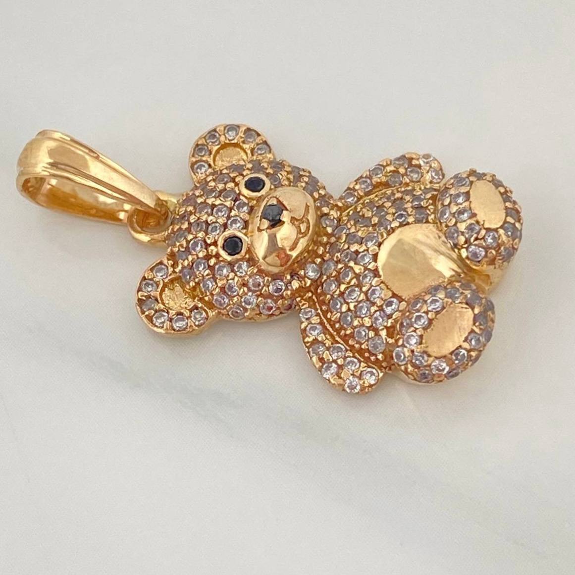 Dije Oso 3.8 g / 3 cm Oro Amarillo 18K