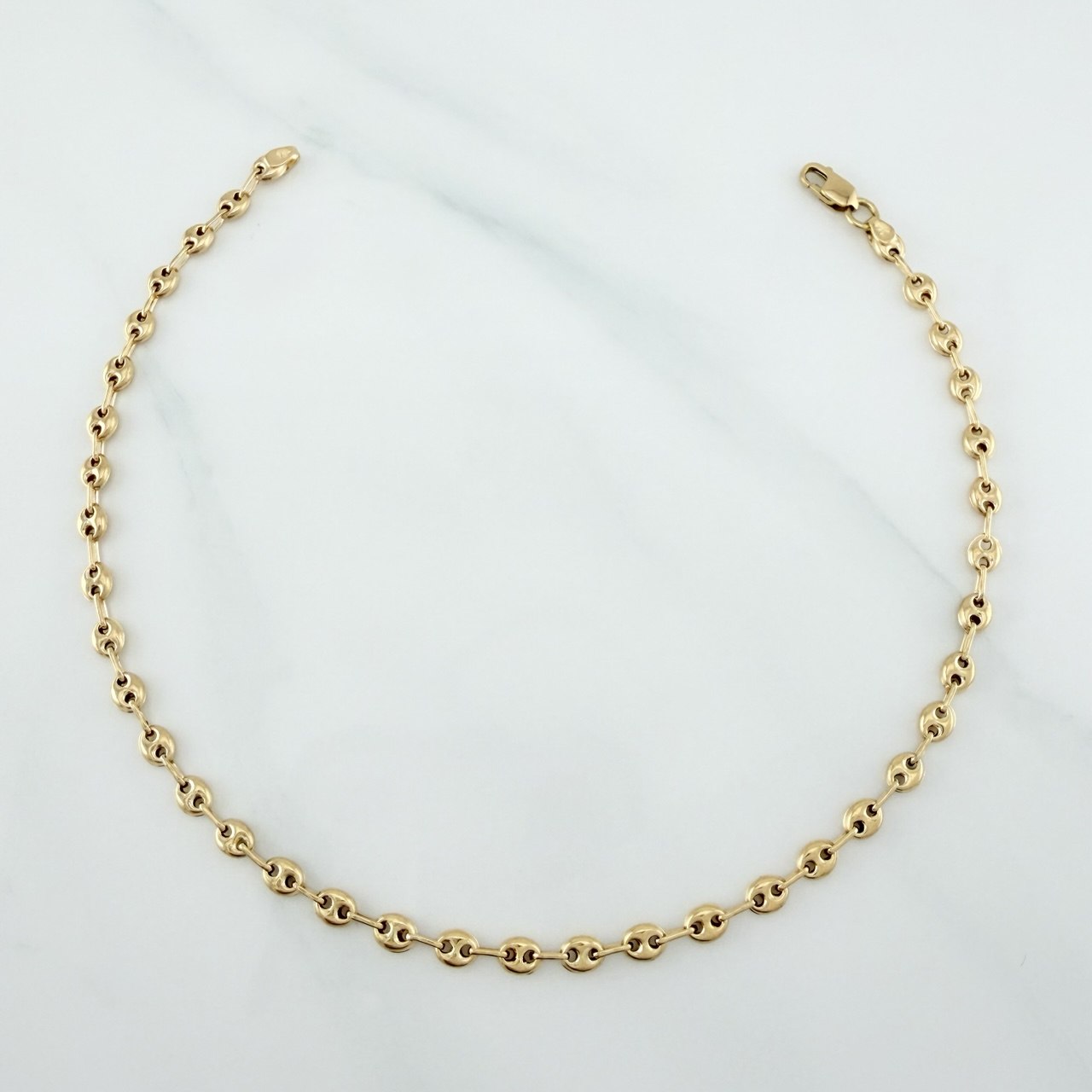 Tobillera Gc 2.65 g / 24 cm / 3.15 mm Oro Amarillo 18K