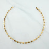 Tobillera Gc 2.65 g / 24 cm / 3.15 mm Oro Amarillo 18K