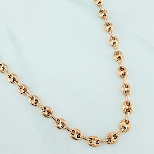 Cadena Gc 10 g / 56 cm / 5 mm Oro Rosa 18K