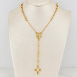 Rosario Virgen Maria 9.55 g / 58 cm / 3 mm Oro Amarillo 18K