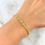 Pulso GC 2.85gr / 18cm / 4.5mm Oro Amarillo ©