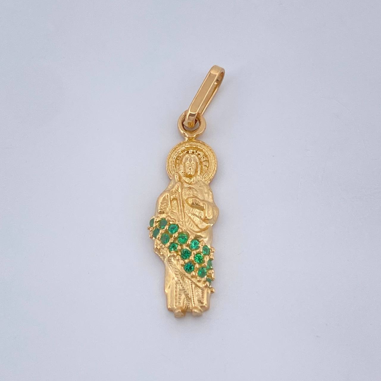 Dije San Judas Tadeo 1.25gr / 2.5cm-Oro Amarillo 18K +