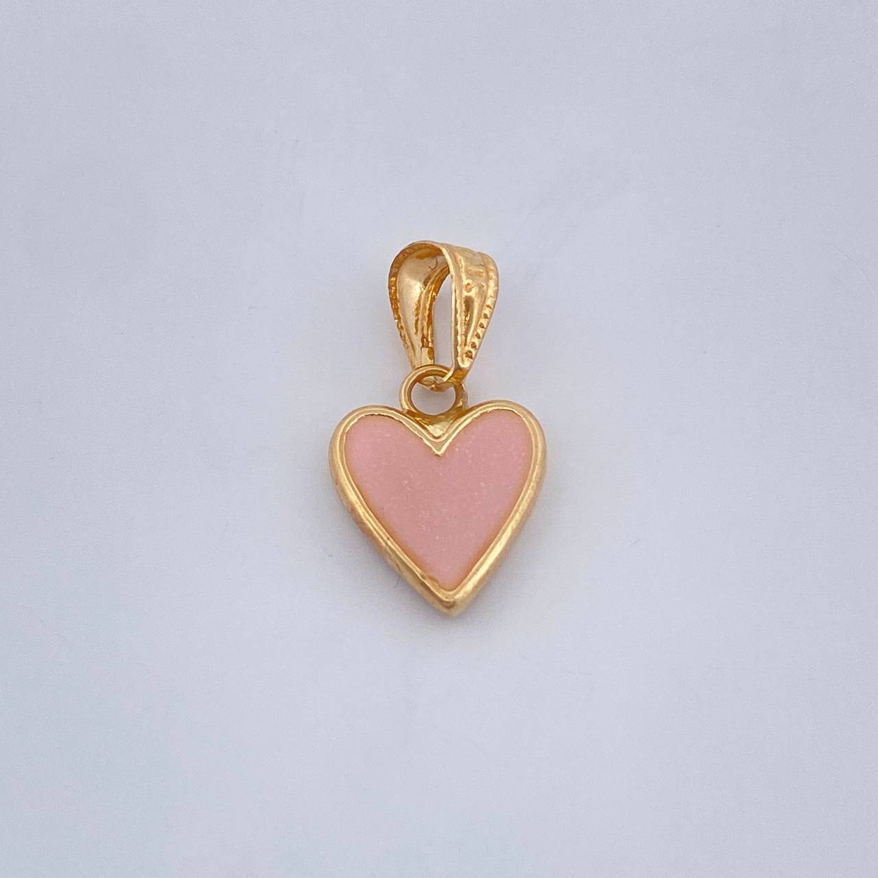 Dije Corazon 0.7gr / 1.7cm-Oro Amarillo 18K %