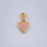 Dije Corazon 0.7gr / 1.7cm-Oro Amarillo 18K %