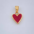 Dije Corazon 0.65gr / 1.7cm-Oro Amarillo 18K %