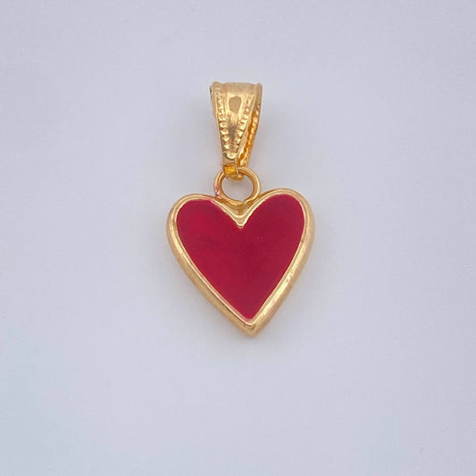 Dije Corazon 0.65gr / 1.7cm-Oro Amarillo 18K %
