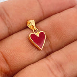 Dije Corazon 0.65gr / 1.7cm-Oro Amarillo 18K %