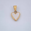 Dije Corazon 0.6gr / 1.8cm-Oro Amarillo 18K %