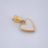 Dije Corazon 0.6gr / 1.8cm-Oro Amarillo 18K %