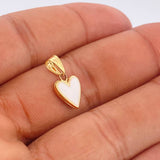 Dije Corazon 0.6gr / 1.8cm-Oro Amarillo 18K %