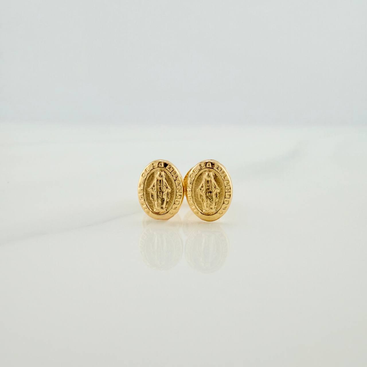 Topos Virgen Milagrosa 0.6gr / Oro Amarillo &