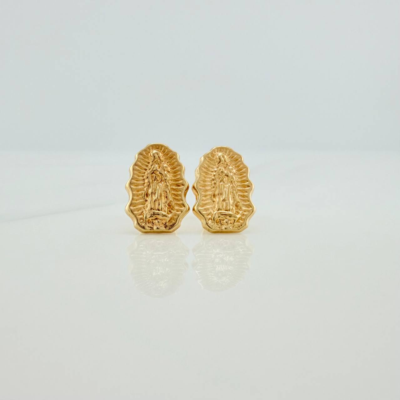 Topos Virgen Guadalupe 1.1gr / 12.02mm Oro Amarillo 18K %