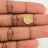 Herraje Corona 0.75gr / 1.8cm / Oro Amarillo 18K &