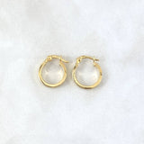 Candongas Diani 0.95gr / 1cm / Oro Amarillo 18K