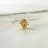 Herraje Rosa Mística 0.35gr / 1.3cm Oro Amarillo