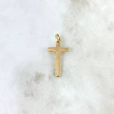 Dije Cruz Cristo 3.1gr / 3.5cm / Oro Amarillo *