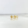 Topos Corazón Bordado 0.6gr / Silueta Oro Amarillo *