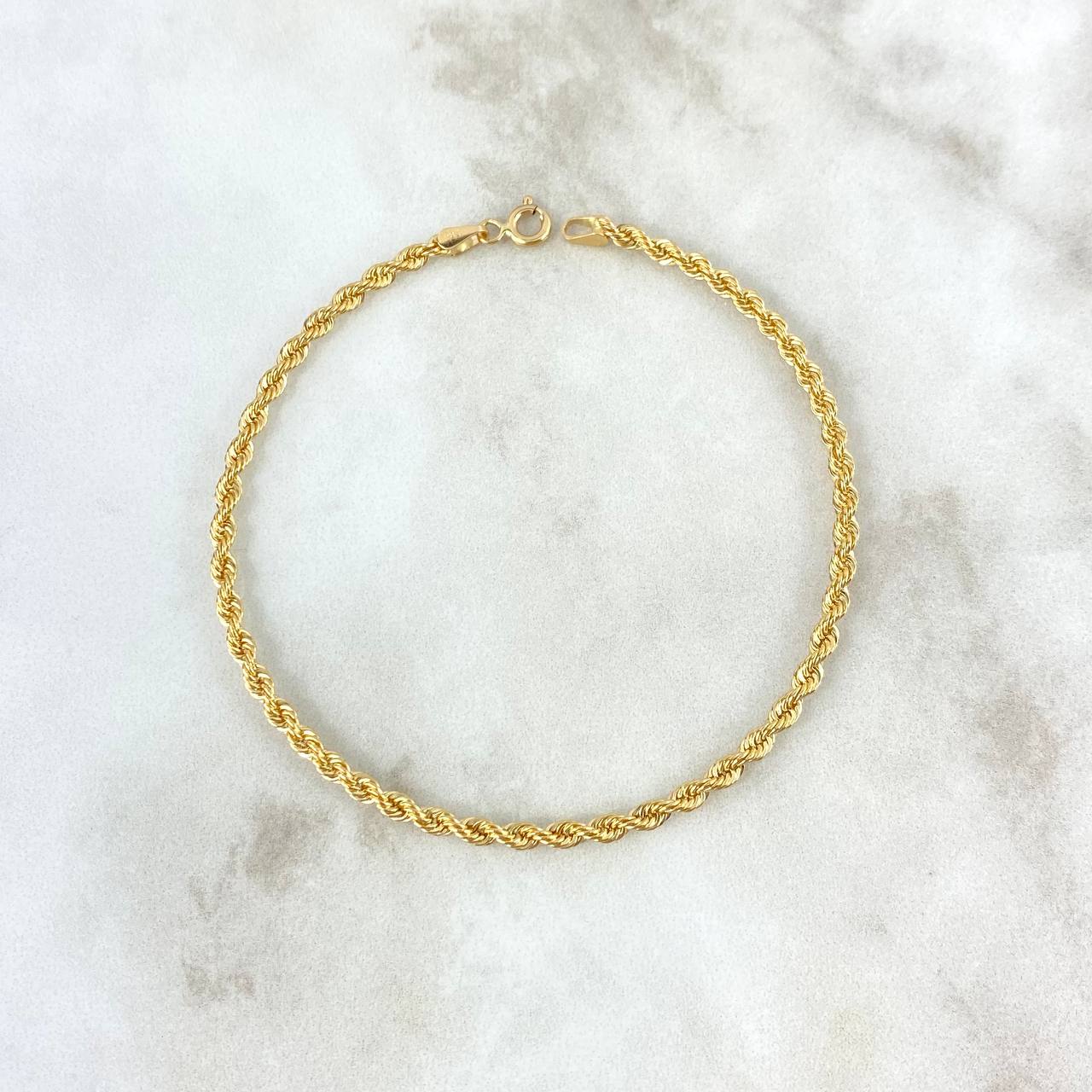 Pulso Lazo 2.05gr / 19cm / 2.8mm Oro Amarillo +3 *