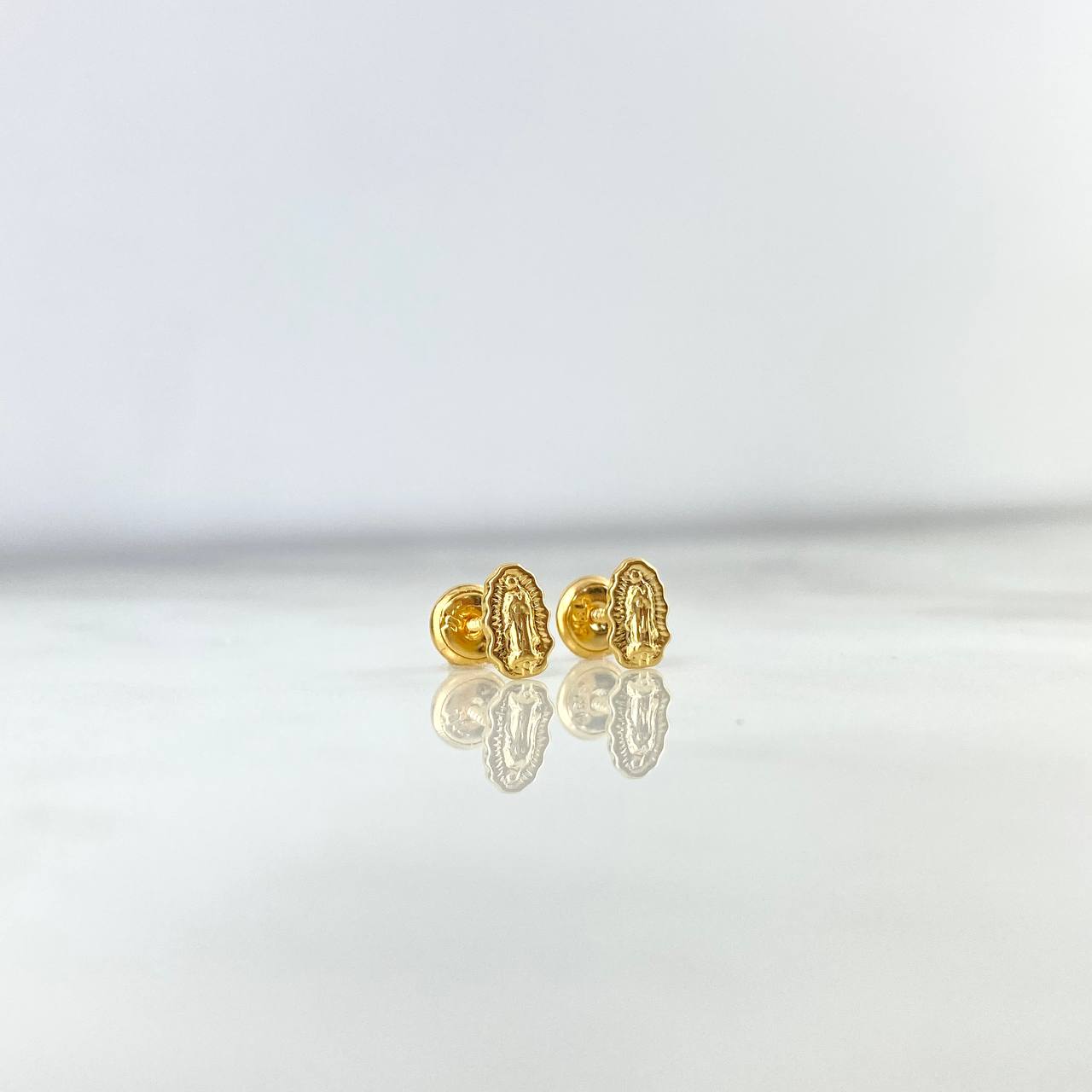 Topos Virgen Guadalupe 0.65gr / Silueta Oro Amarillo *