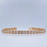 Pulso Tennis 15.25gr / 18cm / 3.35mm Oro Amarillo 18K $