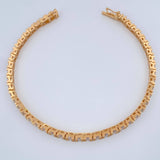 Pulso Tennis 18.95gr / 20cm / 4mm Oro Amarillo 18K +