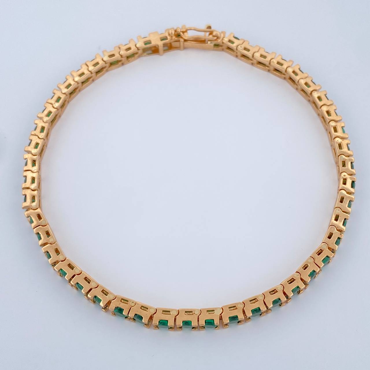 Pulso Tennis 17.3gr / 19.5cm / 4mm Oro Amarillo 18K %