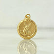 Dije Angel de la Guarda 0.75gr / 2cm / Troquelado Oro Amarillo *
