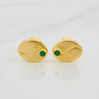 Topos Grano de Café 1.1g / 7.6mm Oro Amarillo 18K
