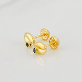 Topos Grano de Café 0.65g / 5.5mm Oro Amarillo 18K