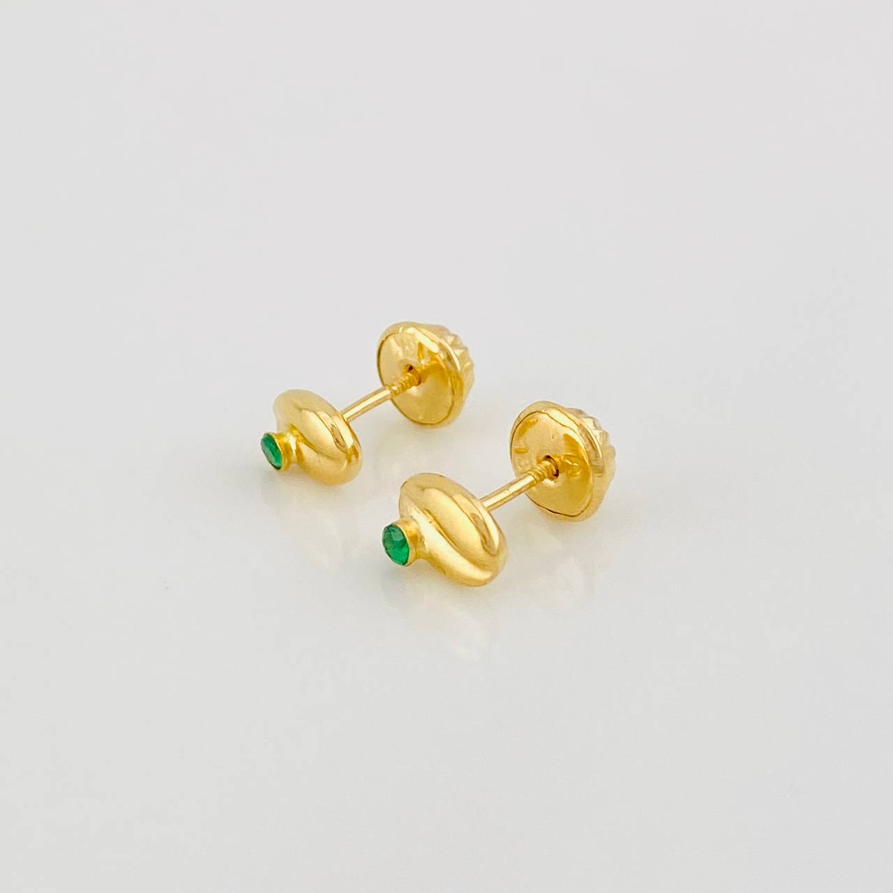 Topos Grano de Café 0.55g / 4.4mm Oro Amarillo 18K