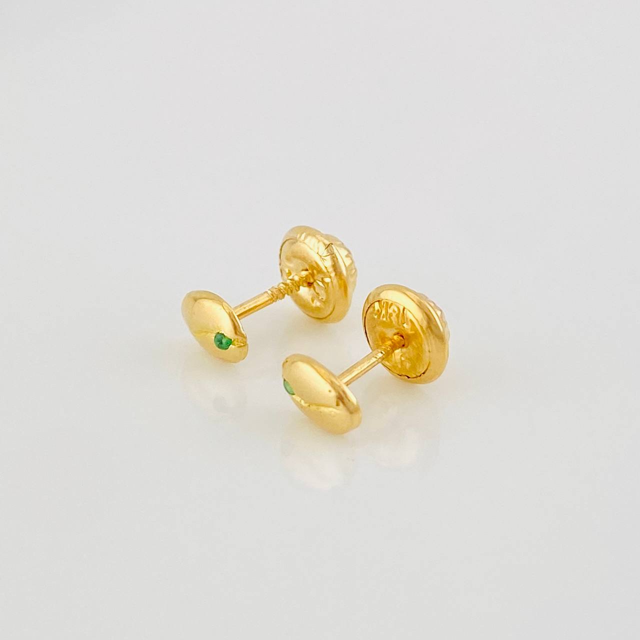 Topos Grano de Café 0.6g / 3.8mm Oro Amarillo 18K