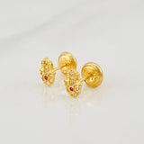 Topos Mano Hamsa 0.75g / 4.48mm Oro Amarillo 18K
