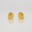 Topos Corazón 0.6g / 3.8mm Oro Amarillo 18K