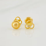 Topos Hélice 0.75g / 6mm Oro Amarillo 18K