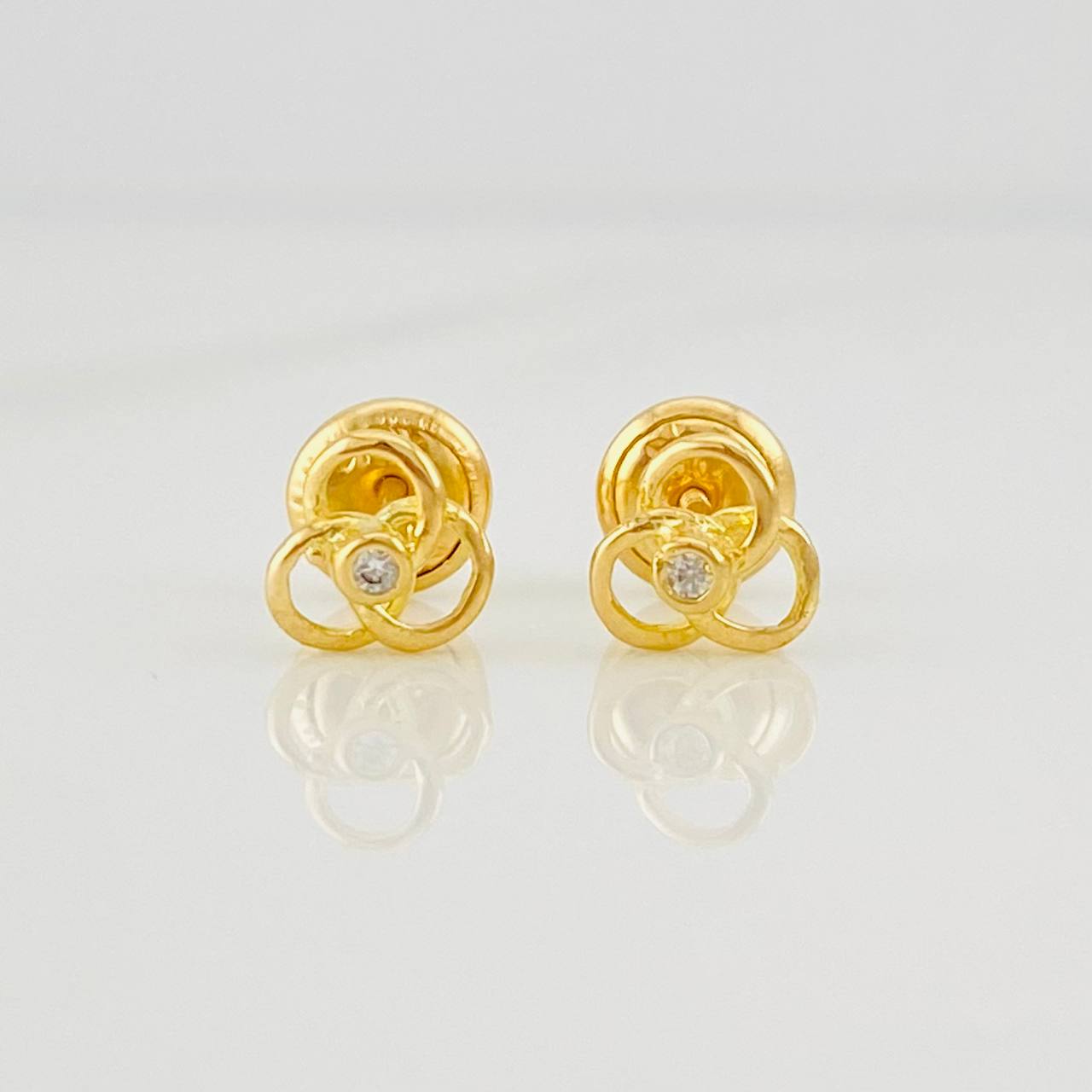 Topos Hélice 0.75g / 6mm Oro Amarillo 18K