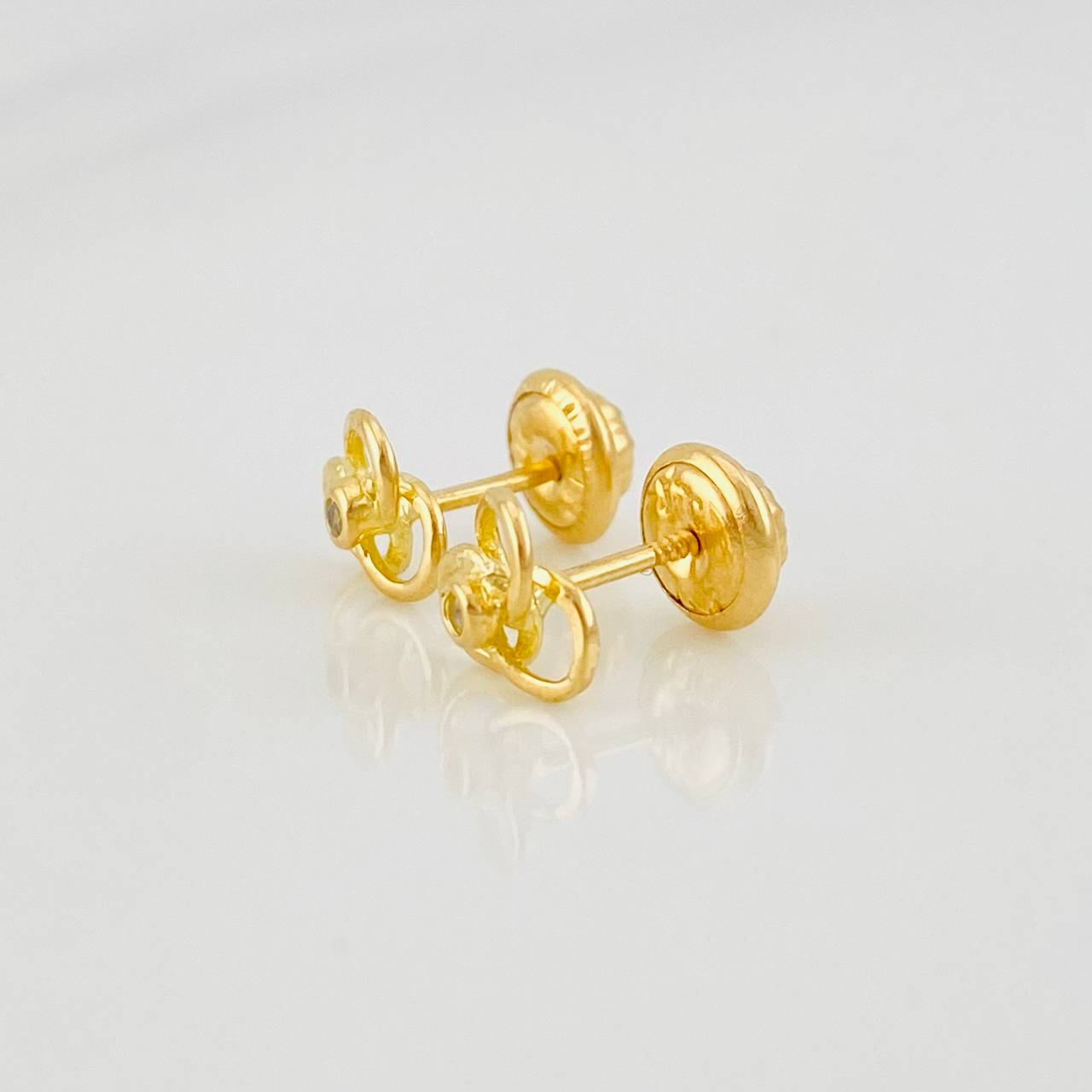Topos Hélice 0.75g / 6mm Oro Amarillo 18K