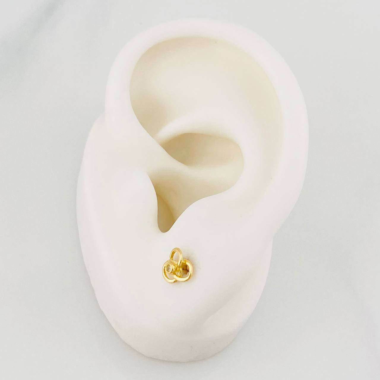 Topos Hélice 0.75g / 6mm Oro Amarillo 18K