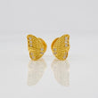 Topos Alas Mariposa 0.9g / 7mm Oro Amarillo 18K