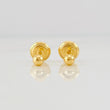 Topos Bola Lisa 0.45g / 3mm Oro Amarillo 18K
