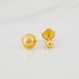 Topos Bola Lisa 0.45g / 3mm Oro Amarillo 18K