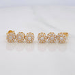 Topos Circulos 3.7g / 5.4mm Oro Amarillo 18K