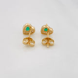 Topos Corazon Tupido 1.45g / 6.4mm Oro Amarillo 18K