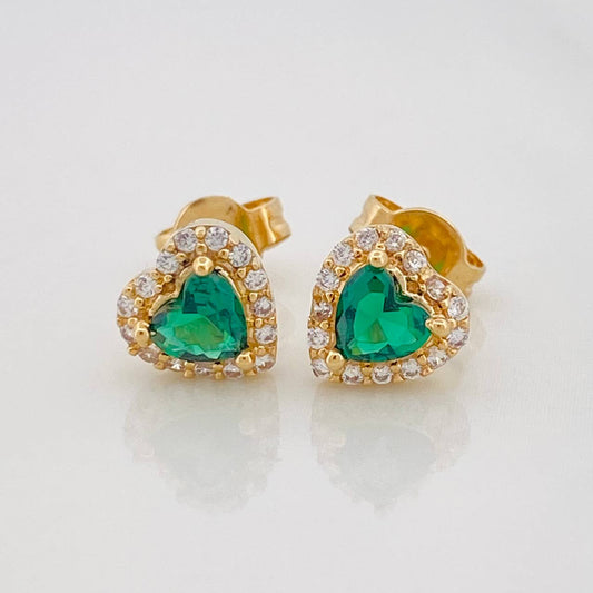 Topos Corazon Tupido 1.45g / 6.4mm Oro Amarillo 18K